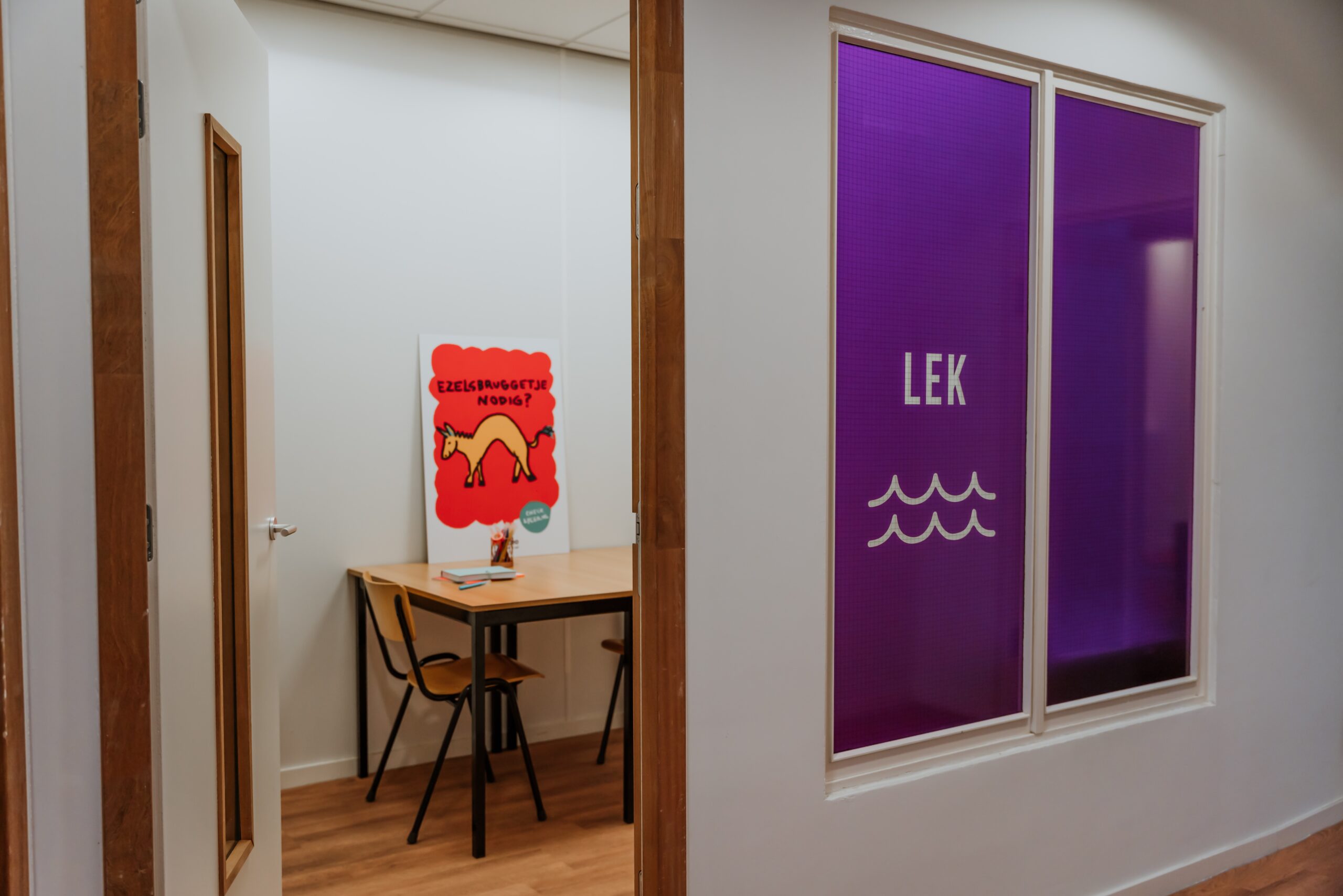 Binnenkant Lyceo Amsterdam Ijselstraat