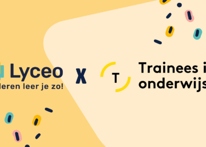Afbeelding Lyceo x Trainees in het Onderwijs