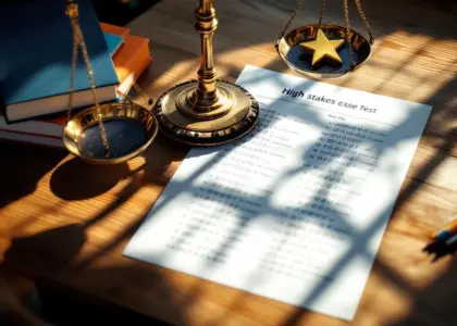 Afbeelding voor Hoe zwaar telt de doorstroomtoets?