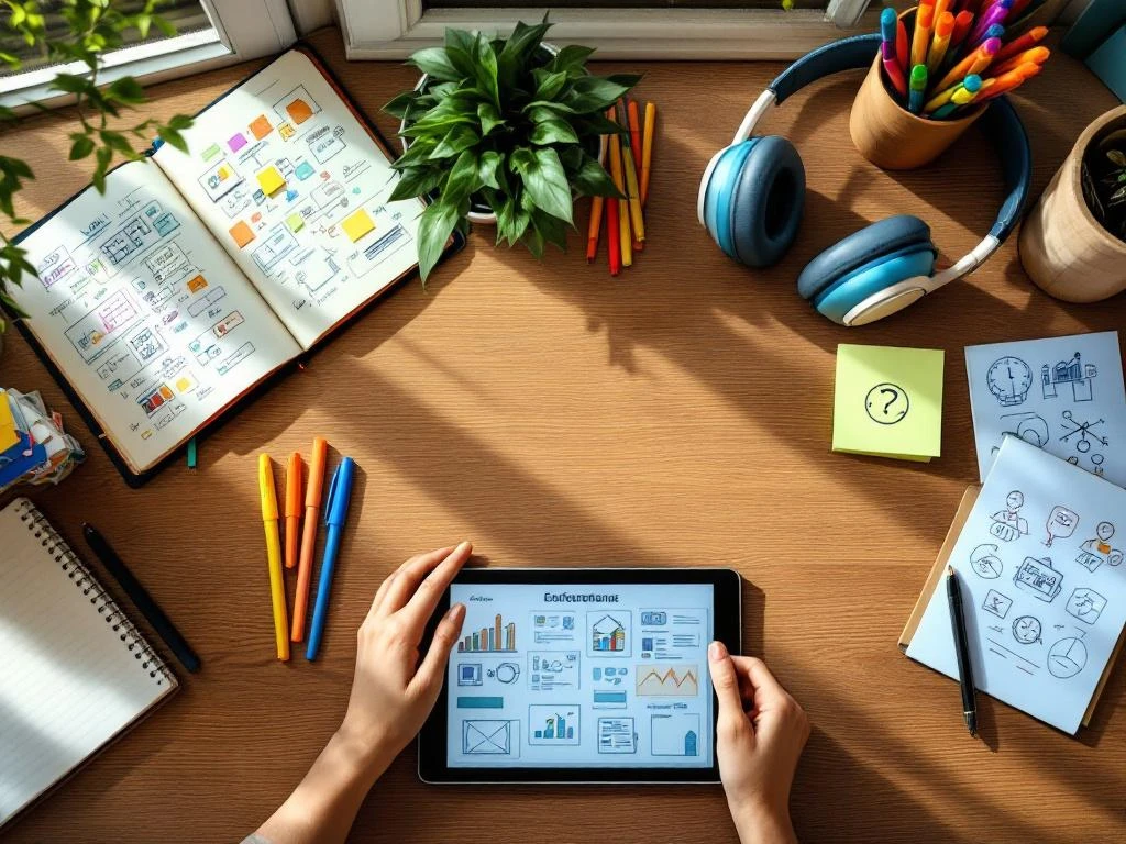 studie-tools-bureau-bovenaanzicht-leren.jpg