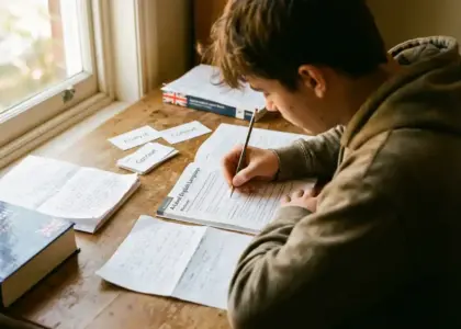 Afbeelding voor Wat oefent mijn kind bij examentraining voor Engels?