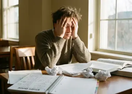 Afbeelding voor Kan examentraining examenstress verminderen?
