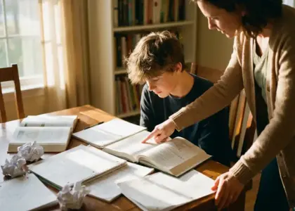 Afbeelding voor Welke rol spelen ouders bij examentraining?