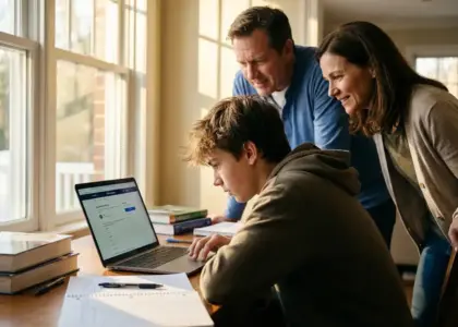 Afbeelding voor Wat zijn de ervaringen van ouders met online examentraining voor vwo?