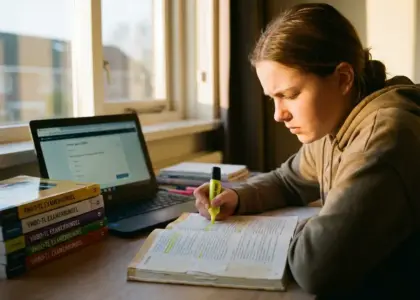 Afbeelding voor Hoe werkt examentraining voor vmbo-tl?