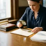 vrouw-onderzoekt-certificaat-vergrootglas-bureau.jpg