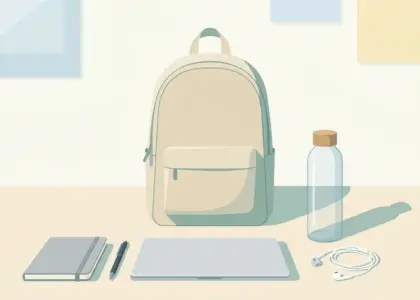 Afbeelding voor Wat moet ik echt allemaal meenemen op mijn eerste schooldag?
