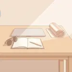 minimalistische-bureautafel-notitieboek-laptop-zomer.jpg
