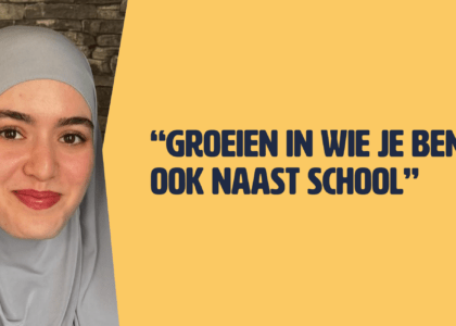 Afbeelding voor #ikwordleraar: “Groeien in wie je bent, ook naast school”